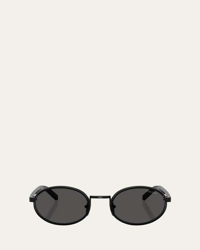 PR B56S Oval Steel Sunglasses